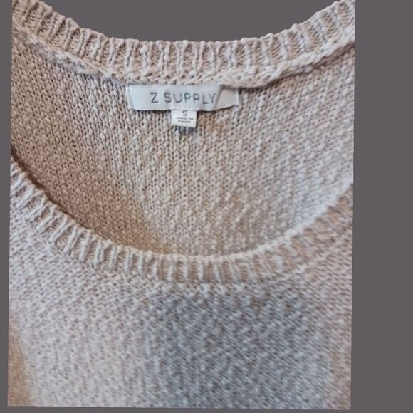 Z Supply Catalina Womens Knit Tank BeigeTop Small - Picture 9 of 11